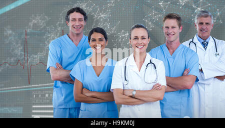 3D Composite image of certain médecins et chirurgiens Banque D'Images