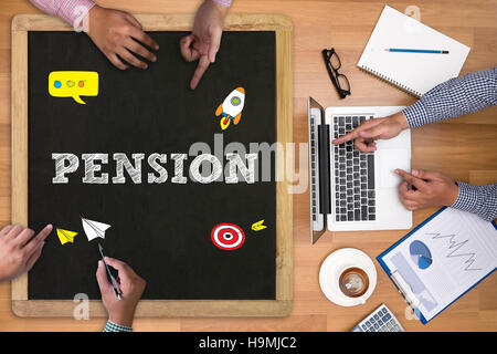 PENSION Banque D'Images