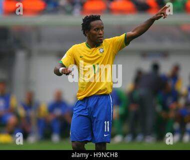 ZE ROBERTO BRÉSIL V GHANA PARC SIGNAL IDUNA DORTMUND ALLEMAGNE 27 Juin 2006 Banque D'Images