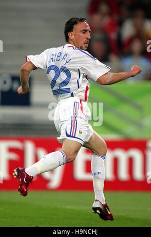 FRANCK RIBERY Espagne V France HANNOVER ALLEMAGNE 27 Juin 2006 Banque D'Images