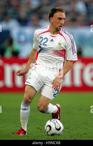 FRANCK RIBERY Espagne V France HANNOVER ALLEMAGNE 27 Juin 2006 Banque D'Images