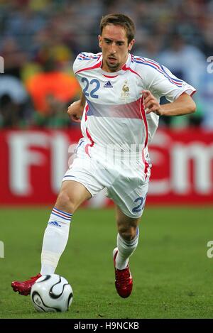 FRANCK RIBERY Espagne V France HANNOVER ALLEMAGNE 27 Juin 2006 Banque D'Images