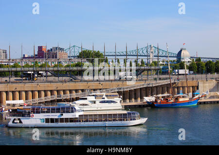 Canada, Québec, Montréal, Vieux Port, Banque D'Images