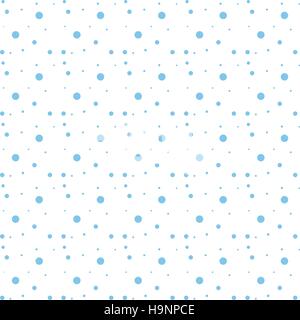 Flocons de neige modèle transparente. Chutes de neige fond. Vector illustration. Illustration de Vecteur