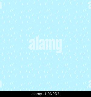 Flocons de neige modèle transparente. Chutes de neige fond. Vector illustration. Illustration de Vecteur