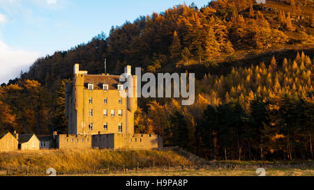 Braemar Castle dans les Highlands écossais. Banque D'Images