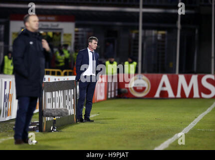 Dundalk manager Stephen Kenny au cours de l'UEFA Europa League match au stade de Tallaght, Dublin. Banque D'Images