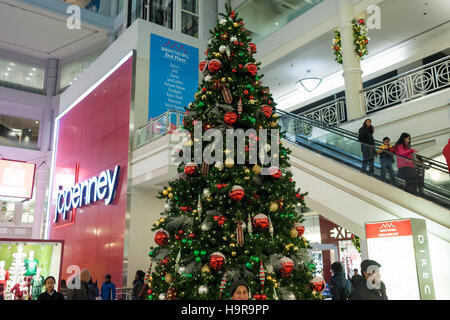 New York, USA. 24 Nov, 2016. New York, USA. 24 novembre, 2016. Clients dans la JCPenney store à New York le jour de Thanksgiving, jeudi 24 novembre, 2016. JCPenney est ouverte à 14H, une heure avant la date programmée de 3h00, pour accueillir les hordes de clients. © Richard Levine/Alamy Live News Crédit : Richard Levine/Alamy Live News Banque D'Images