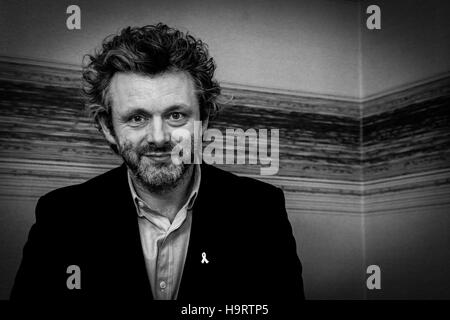 L'acteur gallois, Michael Sheen qui a joué dans de nombreux films acclamés par la critique et les programmes de télévision. Né à Port Talbot. Banque D'Images