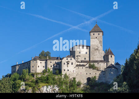 Château Taufers, Sand in Taufers, Valle Aurina Tauferer, Tyrol du Sud, Italie Banque D'Images