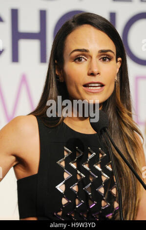 L'actrice Jordana Brewster assister à la People's Choice Awards Conférence de presse au Paley Center for Media, le 15 novembre 2016 à Beverly Hills, Californie. Banque D'Images