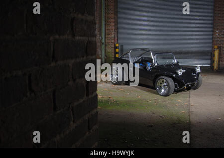 La base VW buggy de plage Banque D'Images