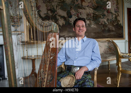 Torquhil Ian Campbell le duc d'Argyll Banque D'Images