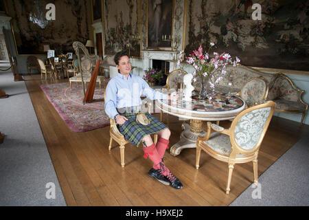 Torquhil Ian Campbell le duc d'Argyll Banque D'Images