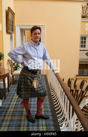 Torquhil Ian Campbell le duc d'Argyll Banque D'Images