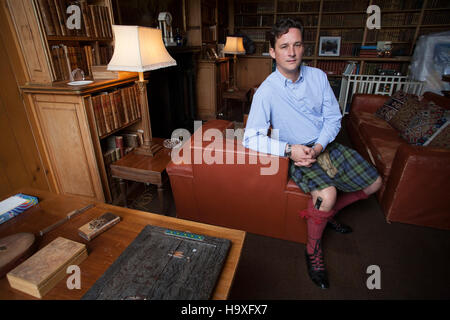 Torquhil Ian Campbell le duc d'Argyll Banque D'Images