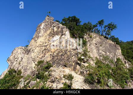 Ling Jianfeng montagnes près de Sanya, sur l'île de Hainan, Chine Banque D'Images