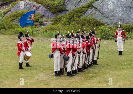 L'événement historique de Signal Hill Tattoo à Saint-Jean de Terre-Neuve et Labrador, Canada. Banque D'Images