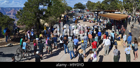 Grand canyon nps 8759138598 Bright Angel Trailhead dévouement - 18 mai, 2013 - 0048 Banque D'Images