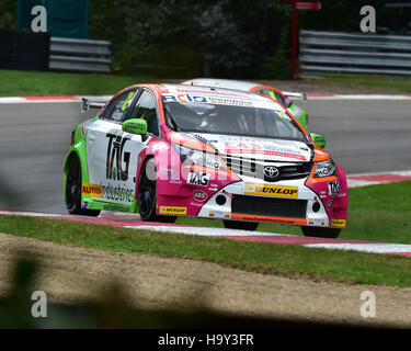 Mike Epps, équipe, Avensis BTCC Brands Hatch, 2016, British Touring Car Championship, BTCC, Finale BTCC Brands Hatch, 2016 Finale BTCC 2016 Banque D'Images