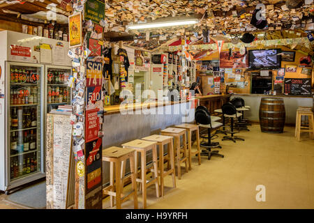 L'hôtel William Creek en Australie est plus petite ville, William Creek dans le sud de l'Australie de l'Outback. Banque D'Images