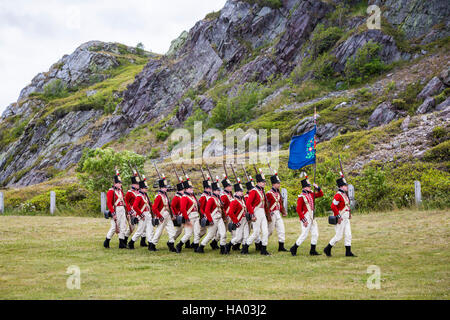 L'événement historique de Signal Hill Tattoo à Saint-Jean de Terre-Neuve et Labrador, Canada. Banque D'Images