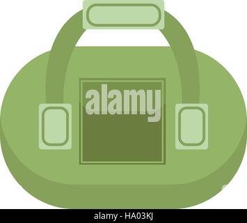 Sac de sport télévision l'icône de style. Sport isolé sur fond blanc. Vector illustration Illustration de Vecteur