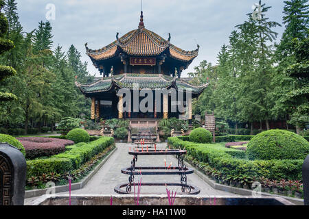 En Chine Chengdu Wuhou Temple Banque D'Images