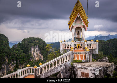 Tiger cave temple Krabi Banque D'Images