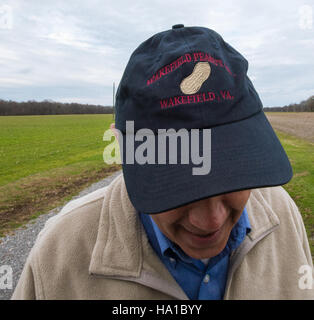 À Wakefield, en Virginie, connue comme la capitale mondiale de l’arachide, l’USDA soutient l’agriculture locale avec des initiatives axées sur les cultures d’arachides et de coton, contribuant ainsi à soutenir l’économie et les pratiques agricoles de la région. Banque D'Images