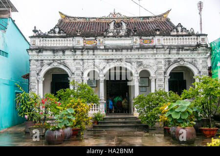 Huynh Thuy Le, accueil d'Amant, de Marguerite Duras, Sa Dec, Mekong, Vietnam, Asie Banque D'Images