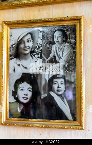 Huynh Thuy Le, accueil d'Amant, de Marguerite Duras, Sa Dec, Mekong, Vietnam, Asie Banque D'Images