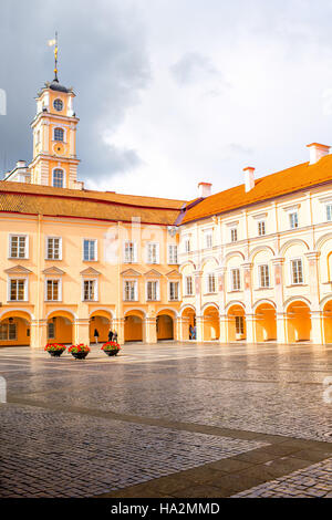 Bâtiment de l'université de Vilnius Banque D'Images