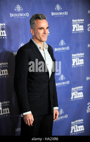 Daniel Day Lewis arrive au Montecito Award à l'Arlington Theater pendant le Festival International du Film de Santa Barbara le 26 janvier 2013 à Santa Barbara, en Californie. Banque D'Images