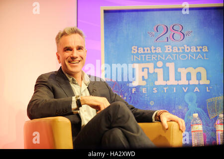 Daniel Day Lewis à l'intérieur à la Bourse au Montecito Arlington Theater pendant le Festival International du Film de Santa Barbara le 26 janvier 2013 à Santa Barbara, en Californie. Banque D'Images