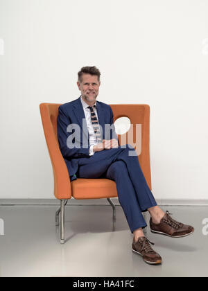 Klaus Busse chef du design chez Fiat Centro Stile Banque D'Images