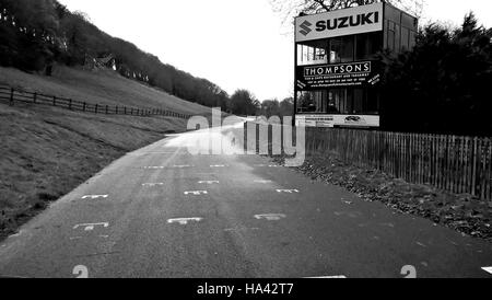 Scarborough Oliver's Mount Motor Cycle grille de départ Banque D'Images