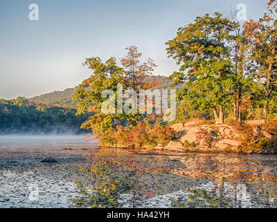 Parc d'État Harriman, l'État de New York au début de l'automne Banque D'Images