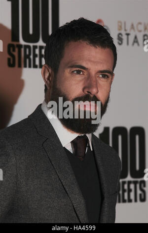 Tom Cullen assiste à la première du film 100 Rue at the bfi à Londres, Royaume-Uni - 08 Nov 2016 Banque D'Images