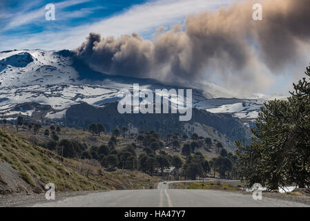 Volcan Copahue / Volcan Copahue Banque D'Images