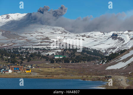 Volcan Copahue / Volcan Copahue Banque D'Images