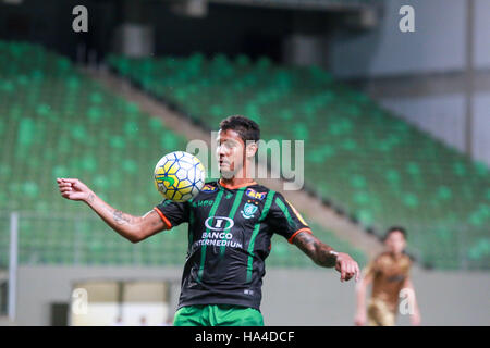 Belo Horizonte, Brésil. 26 Nov, 2016. septième ronde de la Serie A, tenu à l'Aréna l'indépendance, Belo Horizonte, MG. © 1964 Macedo/FotoArena/Alamy Live News Banque D'Images