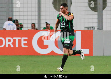 Belo Horizonte, Brésil. 26 Nov, 2016. septième ronde de la série d'un championnat, s'est tenue à l'indépendance Arena, Belo Horizonte, MG. © 1964 Macedo/FotoArena/Alamy Live News Banque D'Images