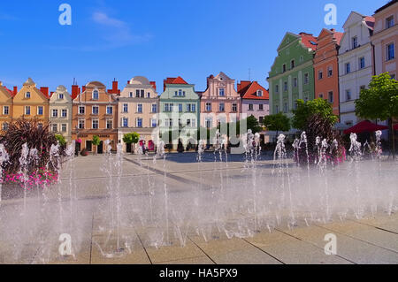 De remise sur le Royaume-Uni - Schlesien, remise sur le Vieux Marché en Silésie, Pologne Banque D'Images