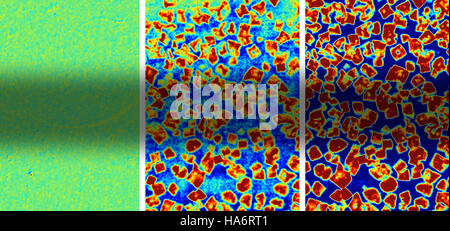 Une étude scientifique du Los Alamos National Laboratory examine l'interaction entre le bismuth et l'étain, en se concentrant sur leurs propriétés physiques et leurs utilisations potentielles dans la science des matériaux avancée. Banque D'Images