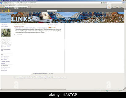 Cette image du laboratoire national de Los Alamos présente une expérience ou une structure scientifique unique. Le chiffre 7597438938 fait probablement référence à un système de catalogage ou d'identification utilisé dans leurs archives, pertinent pour la recherche et les progrès scientifiques au laboratoire. Banque D'Images