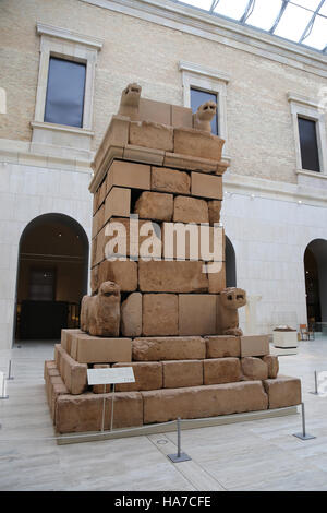 Mausolée de Pozo Moro. La civilisation ibérique. 6ème siècle avant JC. Chinchilla de Monte-Aragon. L'Espagne. Musée Archéologique National, Madrid. L'Espagne. Banque D'Images