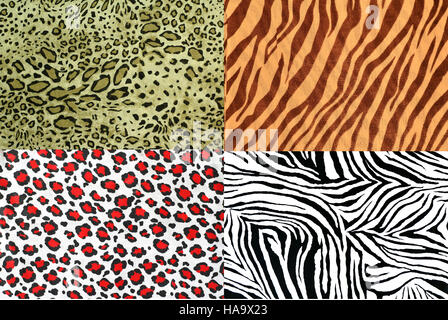 Tissu style safari collection peut utiliser pour le fond Banque D'Images