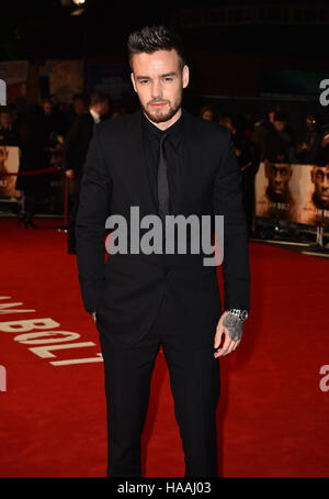 Liam Payne qui fréquentent le 'JE SUIS' vis Première mondiale à Odeon Leicester Square, Londres. Banque D'Images