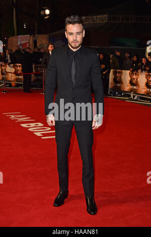 Liam Payne participant à la première mondiale « I am Bolt » à Odeon Leicester Square, Londres.APPUYEZ SUR ASSOCIATION photo.Date de la photo: Lundi 28 novembre 2016.Voir PA Story Sport Bolt.Le crédit photo devrait se lire: Matt Crossick/PA Wire. Banque D'Images